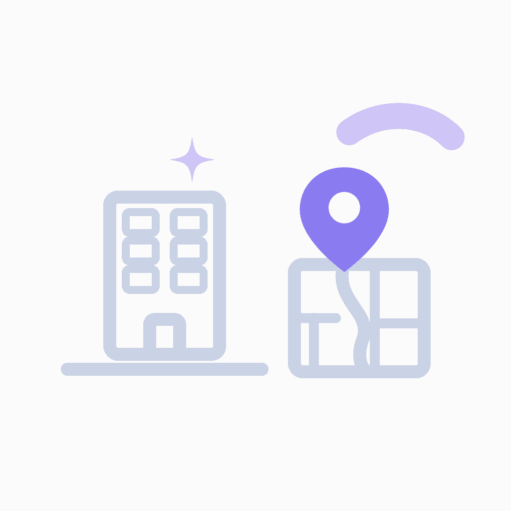 apartment digital marketing illustration