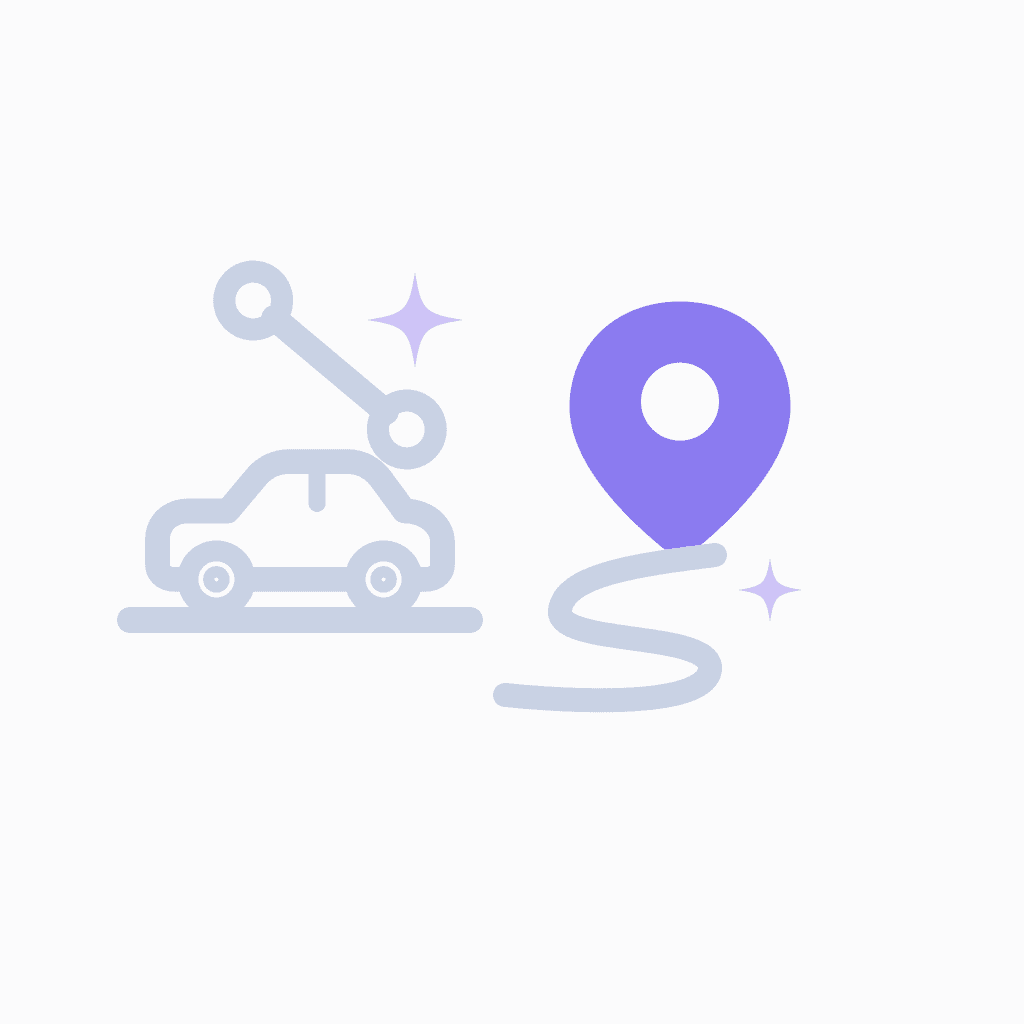 auto repair digital marketing illustration