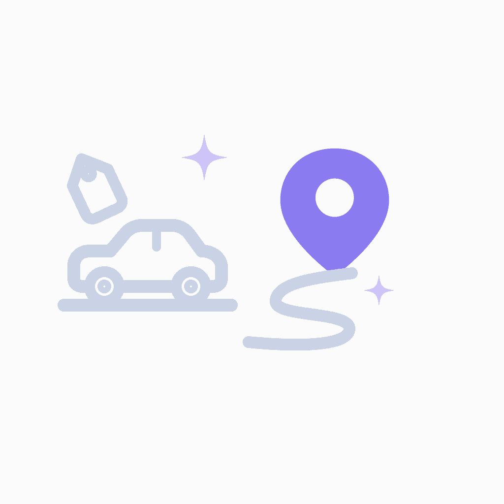 car dealership digital marketing illustration