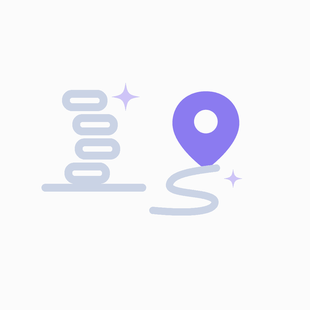 chiropractic digital marketing illustration with location pin