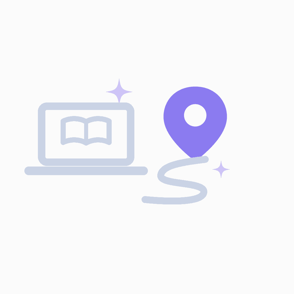 elearning digital marketing illustration