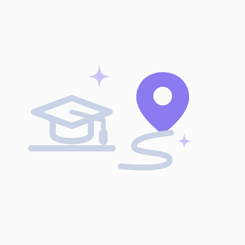 higher education digital marketing illustration