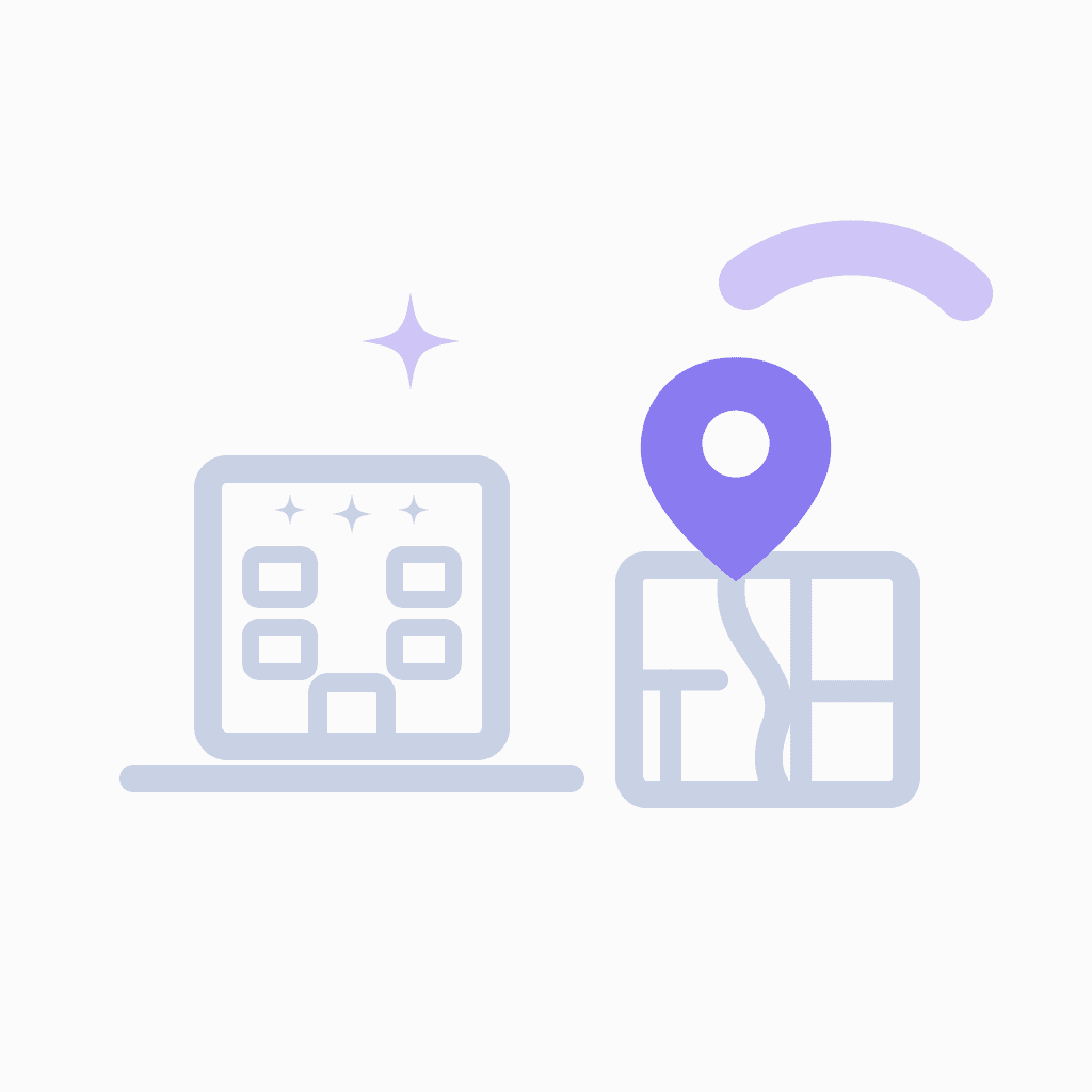 hotel digital marketing illustration
