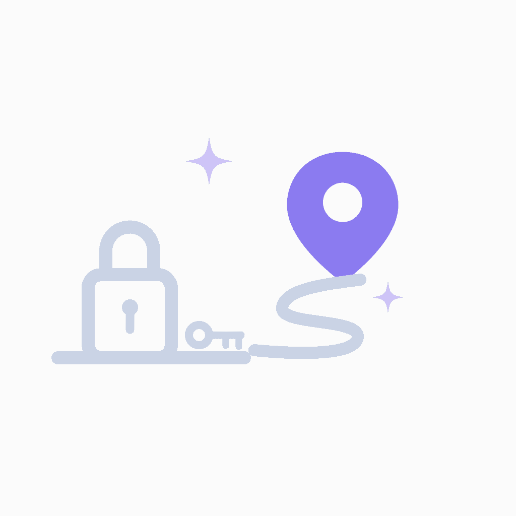 locksmith marketing local SEO location pin illustration