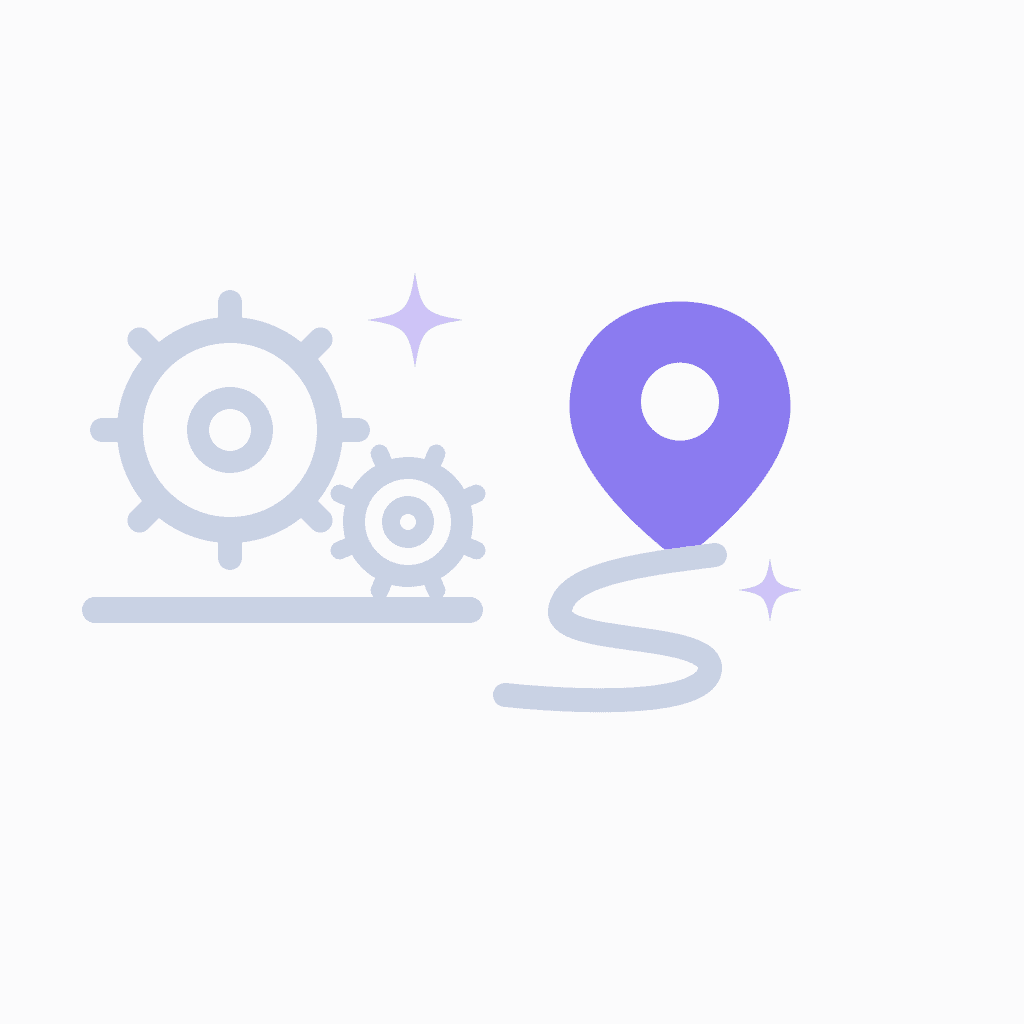 manufacturing digital marketing illustration